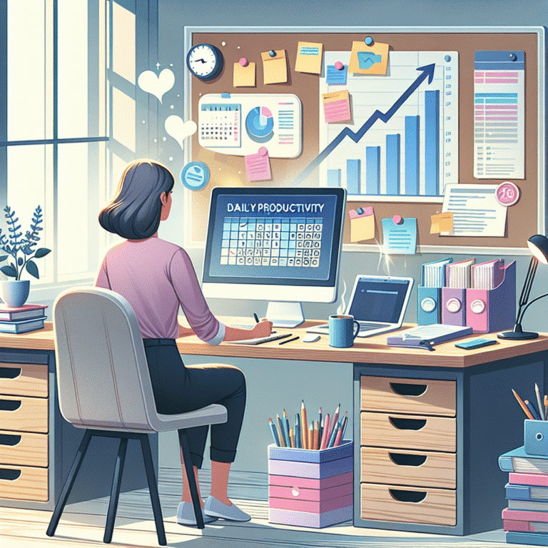 métodos efectivos para potenciar tu productividad diaria