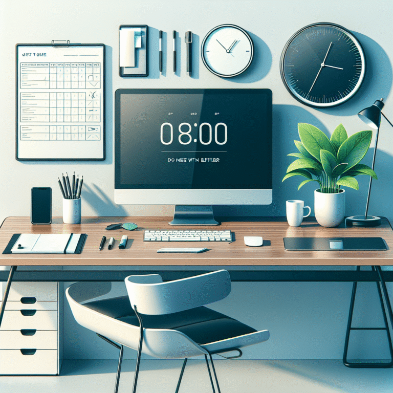 productividad minimalista: cómo hacer más con menos esfuerzo