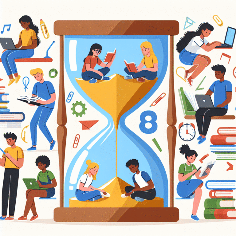 estrategias de gestión del tiempo para estudiantes que desean sobresalir